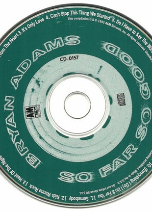 Bryan Adams : So Far So Good (CD, Comp, Club)