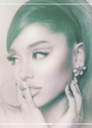 the album cover for Ariana Grande - Positions