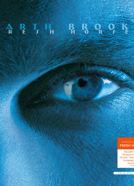 the album cover for Garth Brooks - Fresh Horses