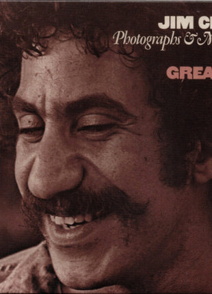 the album cover for Jim Croce - Photographs & Memories: His Greatest Hits