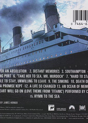 James Horner : Titanic (Music From The Motion Picture) (CD, Album)