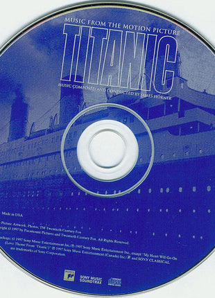 James Horner : Titanic (Music From The Motion Picture) (CD, Album)