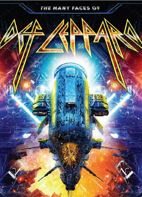 the album cover for Many Faces Of Def Leppard / Various - Many Faces Of Def Leppard / Various [Digipak] (Arg)