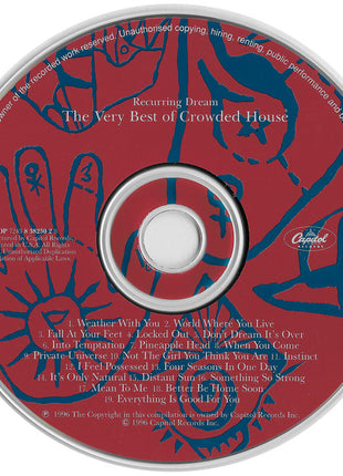 Crowded House : Recurring Dream (The Very Best Of Crowded House) (CD, Comp)