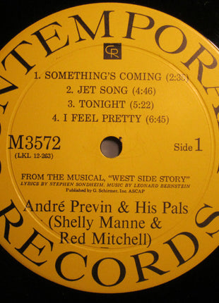 André Previn & His Pals : West Side Story (LP, Album, Mono)