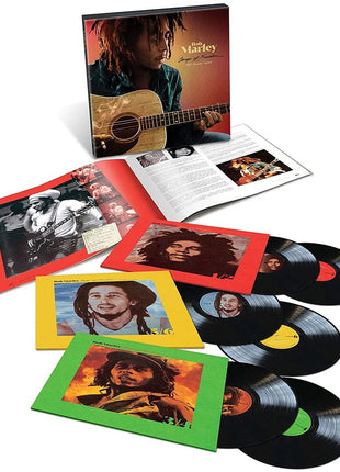 the album cover for Bob Marley & The Wailers - Songs Of Freedom: The Island Years [6 LP Box Set]