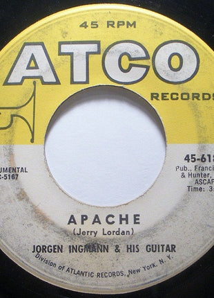 Jørgen Ingmann : Apache (7", Single, MGM)