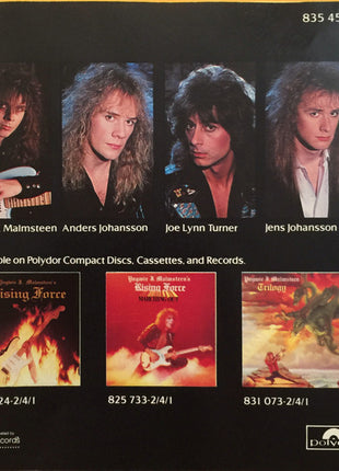 Yngwie J. Malmsteen's Rising Force : Odyssey (CD, Album, PDO)