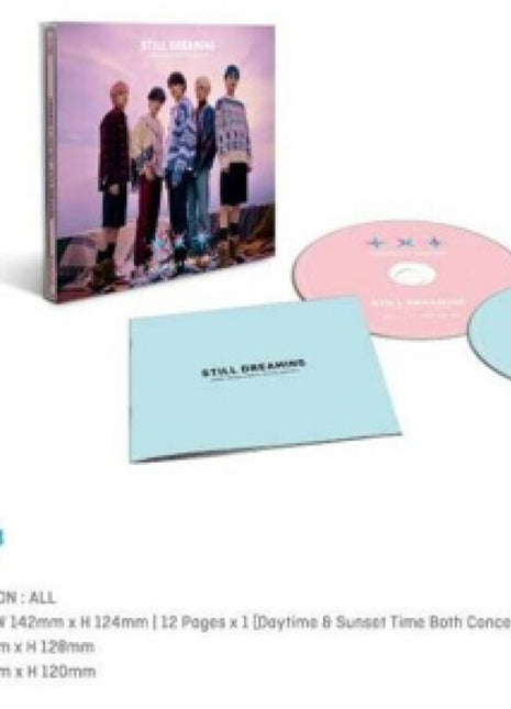 the album cover for TOMORROW X TOGETHER - STILL DREAMING [Limited Edition B - CD/DVD]
