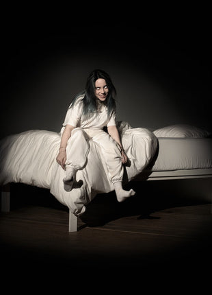 the album cover for Billie Eilish - When We All Fall Asleep, WHERE Do We Go?