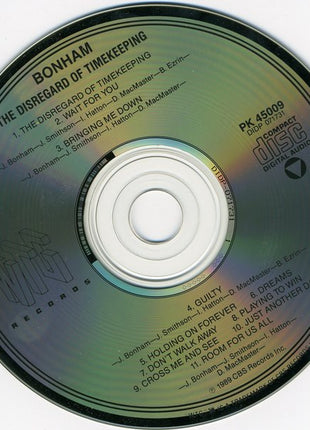 Bonham : The Disregard Of Timekeeping (CD, Album)