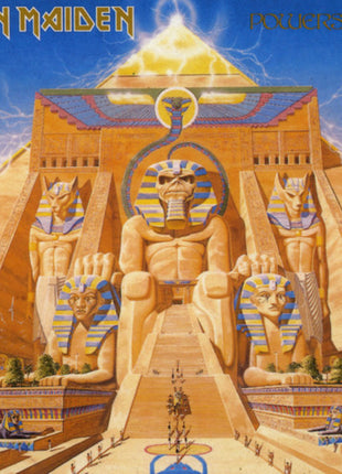 the album cover for Iron Maiden - Powerslave