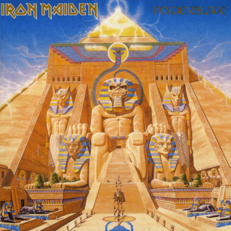 the album cover for Iron Maiden - Powerslave