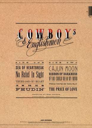 Poco (3) : Cowboys & Englishmen (LP)