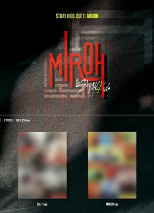 the album cover for Stray Kids - Miroh (Mini Album) [Limited Edition] (Phob) (Asia)