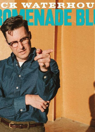 the album cover for Nick Waterhouse - Promenade Blue