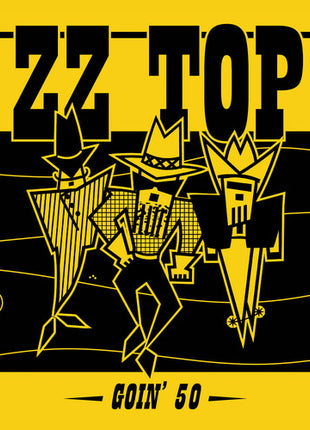 the album cover for ZZ Top - Goin' 50 (1CD)