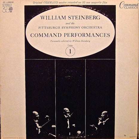 William Steinberg, Pittsburgh Symphony Orchestra : Command Performances Volume 1 (LP, Comp)