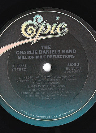 The Charlie Daniels Band : Million Mile Reflections (LP, Album, Ter)