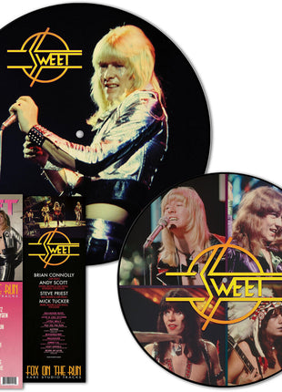 the album cover for Sweet - Fox On The Run - Rare Studio Tracks