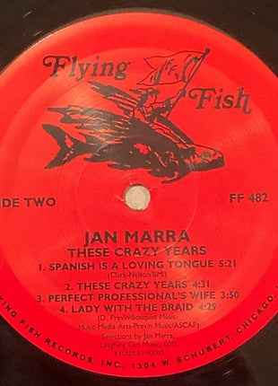 Jan Marra : These Crazy Years (LP)