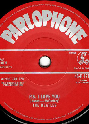The Beatles : Love Me Do (7", Single, Mono, Ltd, M/Print, RE, RM)