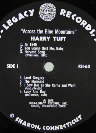 Harry Tuft : Across The Blue Mountains (LP, Album)