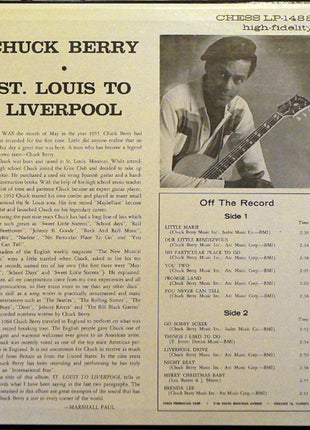 Chuck Berry : St. Louis To Liverpool (LP, RE)