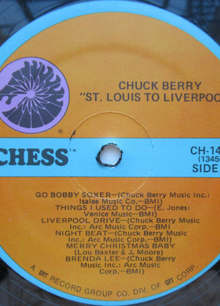 Chuck Berry : St. Louis To Liverpool (LP, RE)