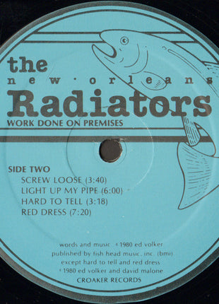 The Radiators : Work Done On Premises (2xLP, Album)