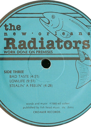 The Radiators : Work Done On Premises (2xLP, Album)