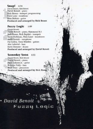 David Benoit : Fuzzy Logic (CD, Album, Club)