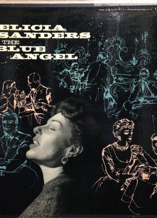 Felicia Sanders : At The Blue Angel (LP, Album, Mono, RP)