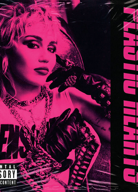 the album cover for Miley Cyrus - Plastic Hearts [2LP]