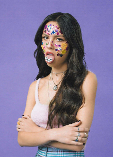 the album cover for Olivia Rodrigo - SOUR
