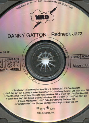Danny Gatton : Redneck Jazz (CD, Album, RE)