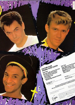 Culture Club : Kissing To Be Clever (LP, Album, RE, Pit)