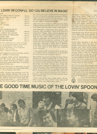 The Lovin' Spoonful : Do You Believe In Magic (LP, Album, MGM)