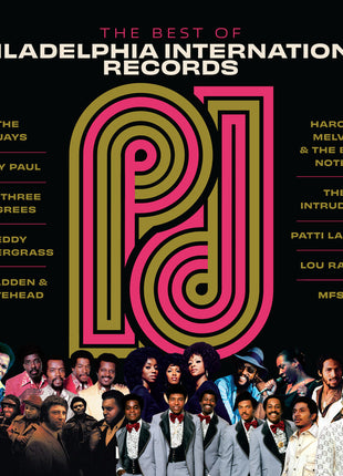 the album cover for Various Artists - The Best Of Philadelphia International Records [LP]