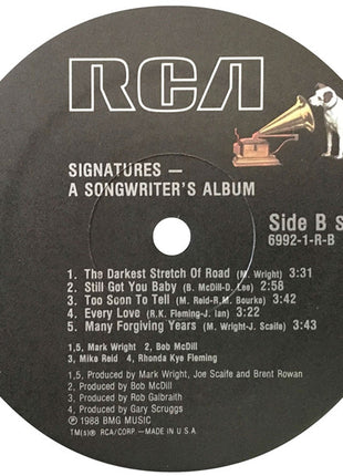 Various : Signatures - A Songwriter's Album (LP, Album, Comp)