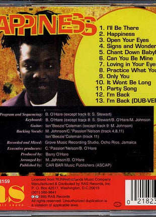 Mikey Spice : Happiness (CD, Album)