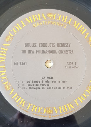 Boulez* Conducts Debussy* : La Mer - L'Après Midi D'un Faune - Jeux (LP, RE)