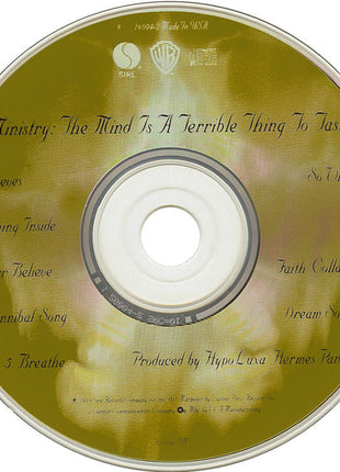 Ministry : The Mind Is A Terrible Thing To Taste (CD, Album)