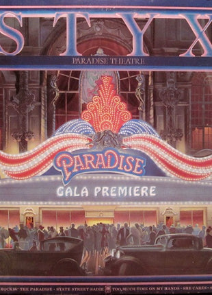 Styx : Paradise Theatre (LP, Album, Club, Etch, Gat)