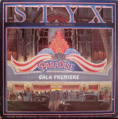 Styx : Paradise Theatre (LP, Album, Club, Etch, Gat)