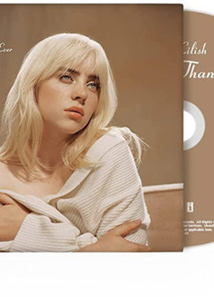 the album cover for Billie Eilish - Happier Than Ever