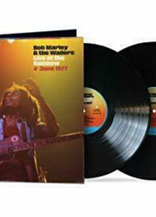 the album cover for Bob Marley  & Wailers - Live At The Rainbow: 4th June 1977