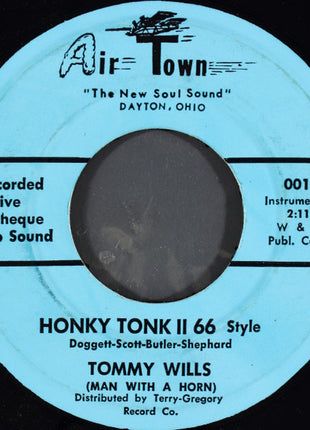 Tommy Wills : Honky Tonk II 66 Style (7")