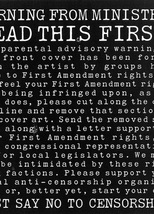 Ministry : In Case You Didn't Feel Like Showing Up (Live) (CD, Album)