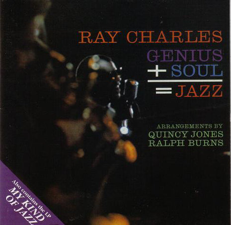 Ray Charles : Genius + Soul = Jazz / My Kind Of Jazz (CD, Comp, RM)